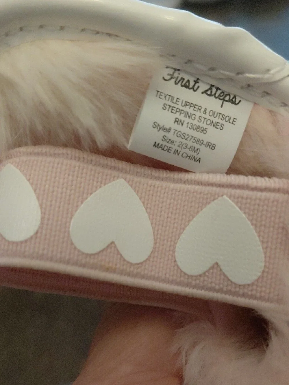 Lot Of Little Girl Jelly Sandals and Faux Fur Slides - Pink/White